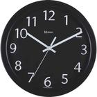 Relógio de Parede Herweg de Alumínio Preto 30,5 cm - 671934