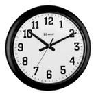 Relógio de Parede -Herweg-Grande 40cm - Preto- 612934