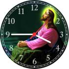 Relógio De Parede Jesus Cristo Religiosidade