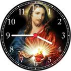 Relógio De Parede Jesus Sagrado Coração Família