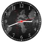 Relógio De Parede Mapas Mundo Moderno Gg Com 50 Cm 03