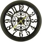 Relógio De Parede Maquina De Quartz Decorativo 35,5cm Vazado