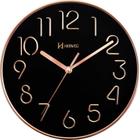 Relógio de Parede Moderno - Analógico - Rosê Gold - Herweg - 6480