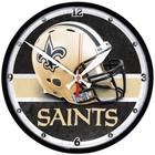 Relógio De Parede Nfl New Orleans Saints 32Cm - Wincraft