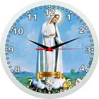 Relógio De Parede Nossa Senhora de Fátima - Santos Católicos - 24cm
