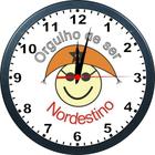 Relógio De Parede Orgulho De Ser Nordestino- Nordeste - 24cm