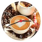 Relógio De Parede Padarias Cafeterias Gourmet Café Bolos Pães Decorações