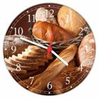 Relógio De Parede Padarias Cafeterias Gourmet Café Bolos Pães