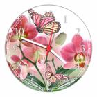 Relógio De Parede Paisagem Flores Natureza Empresas Quartos Salas Quartz Tamanho 40 Cm RC017