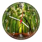 Relógio De Parede Paisagem Floresta Natureza Empresas Quartos Salas Quartz Tamanho 40 Cm RC008