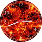 Relógio De Parede Pentagrama Ocultismo Mitologia Salas Quartos Quartz Tamanho 40 Cm RC002