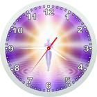 Relógio De Parede Personalizado- Esotérico- Reiki- Holístico- Cura Quântica- Acupuntura- Terapia Pedras E Cristais -24cm