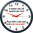 Relógio De Parede Personalizado - Frases Criativas - 24cm