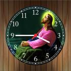 Relógio De Parede Quartz Católico Religioso Sagrado Coração De Jesus Tamanho 40 Cm RC001