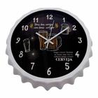 Relógio de Parede Redondo Beer Branco - YN Clock