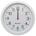 Relógio de Parede Redondo Branco 27cm - Herweg