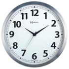 Relógio de Parede Redondo Herweg de Alumínio 6710 24,5cm