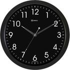 Relógio de Parede Silencioso Herweg 6809-262 Preto Fosco