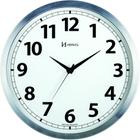 Relógio De Parede Tic-tac 25 Cm Aluminio Escovad Herweg 6710