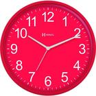 Relógio de Parede Vermelho 26 cm - Herweg - 660111269