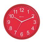 Relógio De Parede Vermelho 26 Cm Tic Tac Herweg 660111
