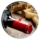 Relógio De Parede Vinho Bebidas Gourmet Bar Gg 50 Cm 02