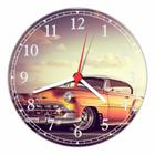Relógio De Parede Vintage Carro Automóvel Retrô Lojas Salas Quartos Quartz Tamanho 40 Cm RC004