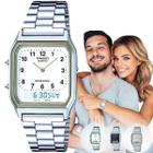 Relógio de Pulso Casio Vintage Unissex Analógico Prata Masculino Digital Feminino Dourado Retro AQ-230