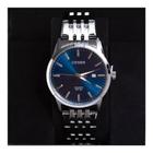 Relógio de Pulso Citizen Masculino Prata Fundo Azul TZ20948F