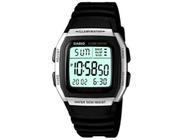 Relógio de Pulso Digital Masculino - Casio Mundial W-96H-1AVDF