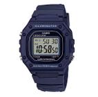 Relógio de Pulso Masculino Casio Digital Azul Standard W-218H-2AVDF