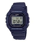Relógio de Pulso Masculino Casio Digital Azul Standard W-218H-2AVDF