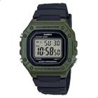 Relógio de Pulso Masculino Casio Digital Verde Standard W-218H-3AVDF