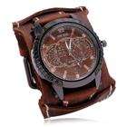 Relógio de pulso Wokex Retro Brown-29 Fashion Casual para homens