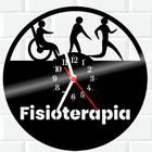 Relógio De Vinil Disco Lp Fisioterapia Fisioterapeuta