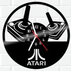 Relógio De Vinil Disco Lp Parede Atari Video Game