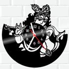 Relógio De Vinil Disco Lp Parede Hare Krishna