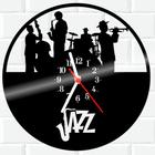 Relógio De Vinil Disco Lp Parede Jazz Musica Dança 1