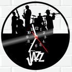 Relógio De Vinil Disco Lp Parede Jazz Musica