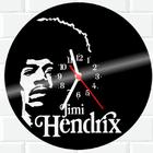 Relógio De Vinil Disco Lp Parede Jimi Hendrix Rock