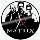 Relógio De Vinil Disco Lp Parede Matrix Cinema Filme