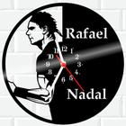 Relógio De Vinil Disco Lp Parede Roger Federer Tenis