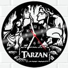 Relógio De Vinil Disco Lp Parede Tarzan Disney