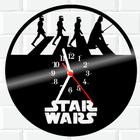 Relógio De Vinil Disco Lp Star Wars Darth Vader Beatles