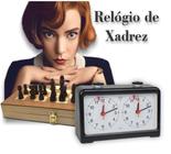 KIT JOGO DE XADREZ PROFISSIONAL DGT COM TABULEIRO MOUSE PAD + RELÓGIO CHESS  CLOCK