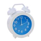 Relógio Despertador De Mesa Redondo Colorido - Fmsp