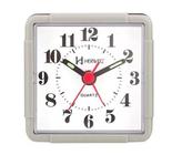 Relógio Despertador Herweg 2504 024 Cinza Quartz