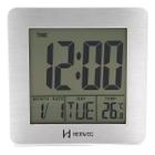 Relógio Despertador Herweg 2985-021 Branco Calendario Termometro