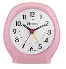 Relogio despertador herweg quartz 2634 036 rosa baby