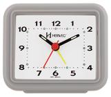 Relógio Despertador Pilha Cinza Forte Herweg 2612